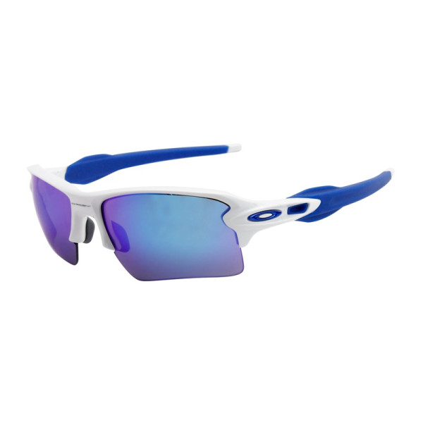 oakley sunglasses blue and white
